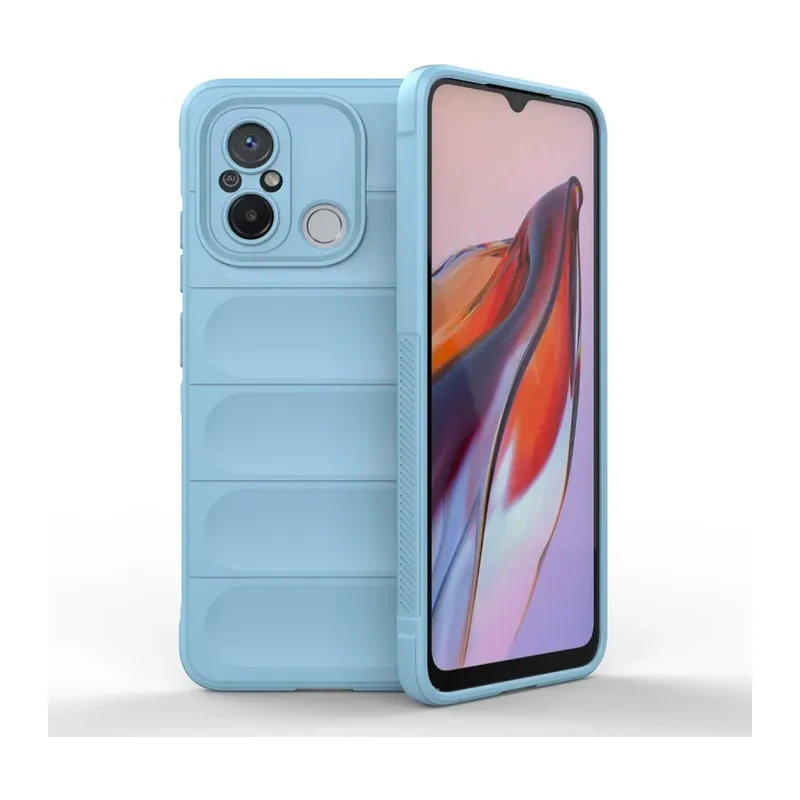 Xiaomi Redmi 12C Kılıf Optimum Silikon - Sky Blue
