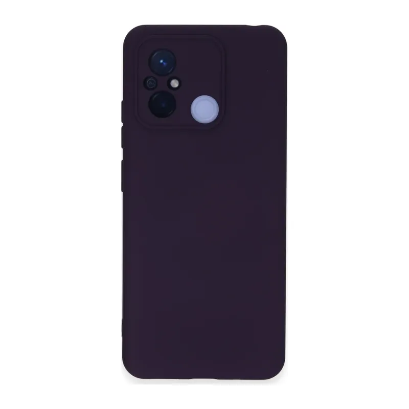 Xiaomi Redmi 12C Kılıf Nano içi Kadife Silikon - Mor