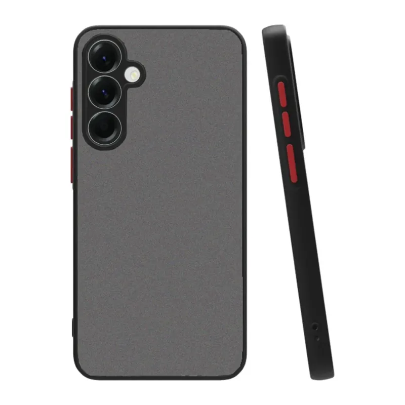 Samsung Galaxy S25 Plus Kılıf Montreal Silikon Kapak - Siyah