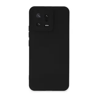 Xiaomi Mi 13 Kılıf Nano içi Kadife Silikon - Siyah