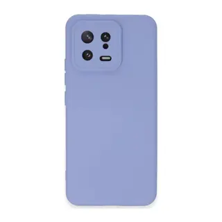 Xiaomi Mi 13 Kılıf Nano içi Kadife Silikon - Lila