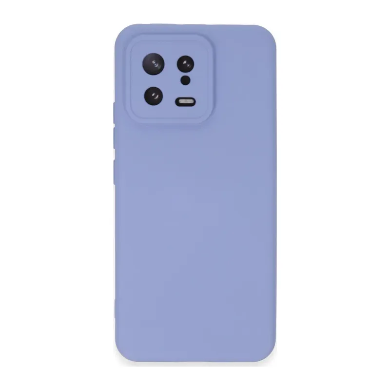 Xiaomi Mi 13 Kılıf Nano içi Kadife Silikon - Lila