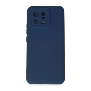 Xiaomi Mi 13 Kılıf Nano içi Kadife Silikon - Lacivert