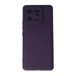 Xiaomi Mi 13 Pro Kılıf Nano içi Kadife Silikon - Mor