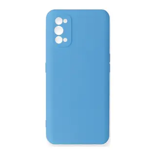 Realme 7 Pro Kılıf Nano içi Kadife Silikon - Mavi