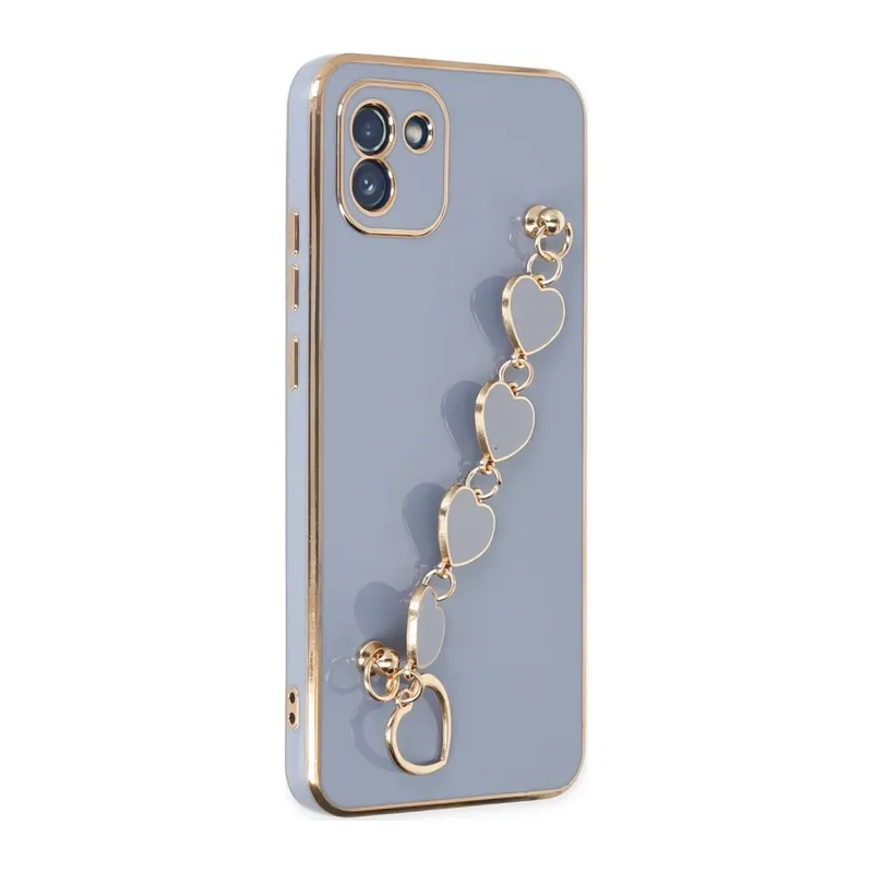 Samsung Galaxy A03 Kılıf Esila Silikon - Gri