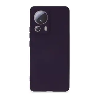 Xiaomi Mi 13 Lite Kılıf Nano içi Kadife Silikon - Mor