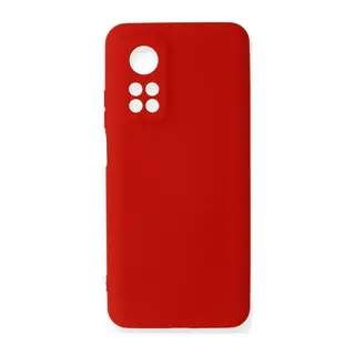 Xiaomi Mi 10T Kılıf Nano içi Kadife Silikon - Kırmızı