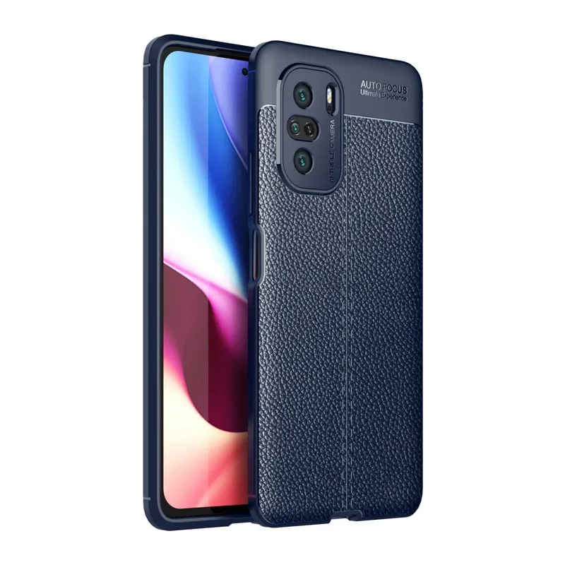 Xiaomi Poco F3 Kılıf Auto Focus Kapak - Lacivert