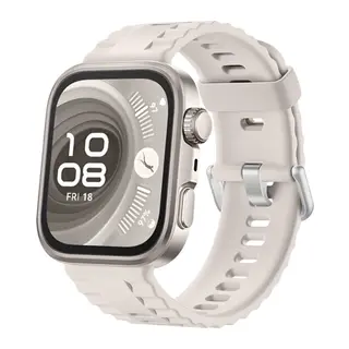 Huawei Fit 4 Nova Silikon Kordon - Bej