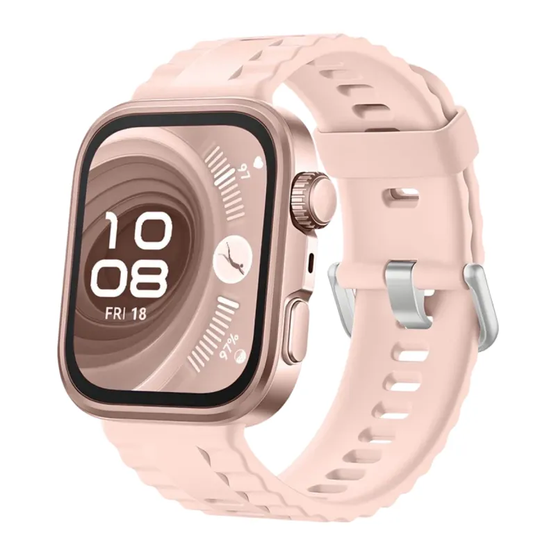 Huawei Fit 4 Nova Silikon Kordon - Pembe