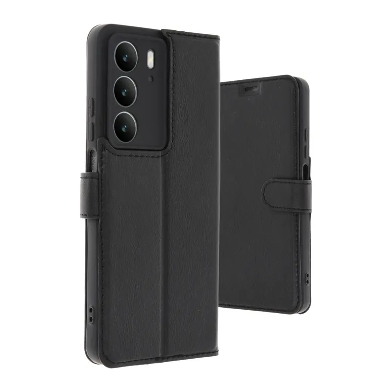 Realme C75 4G Trend S Plus Kapaklı Kılıf - Siyah