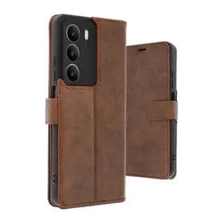 Realme C75 4G Trend S Plus Kapaklı Kılıf - Taba