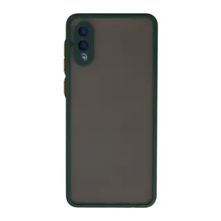 Samsung Galaxy A02 Kılıf Montreal Silikon Kapak - Yeşil