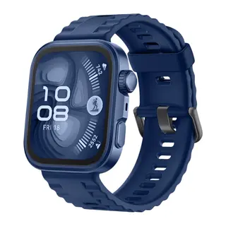 Huawei Fit 4 Nova Silikon Kordon - Lacivert