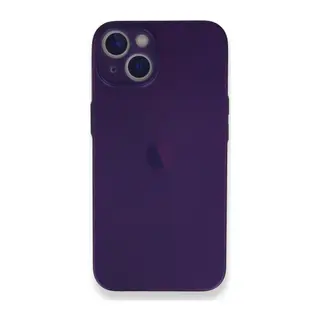 Apple iPhone 14 Plus Kılıf PP Ultra İnce Kapak - Mor