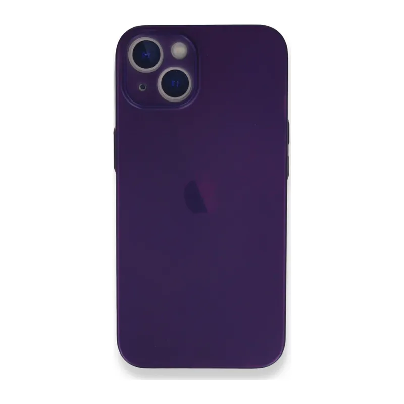 Apple iPhone 14 Plus Kılıf PP Ultra İnce Kapak - Mor