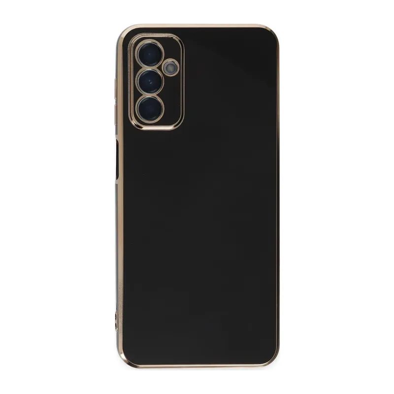 Samsung Galaxy M23 Kılıf Volet Silikon - Siyah