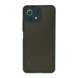 Xiaomi Mİ 11 Lite Kılıf Montreal Silikon Kapak - Yeşil