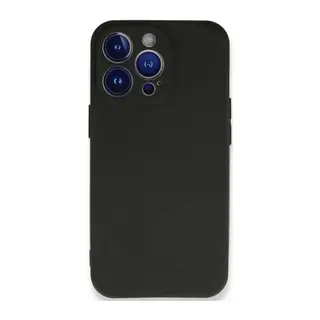 Apple iPhone 14 Pro Max Kılıf First Silikon - Siyah