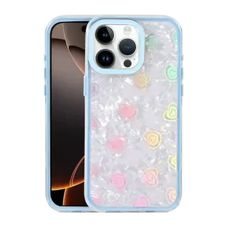 Apple iPhone 16 Pro Lumi Desenli Kapak - Mavi