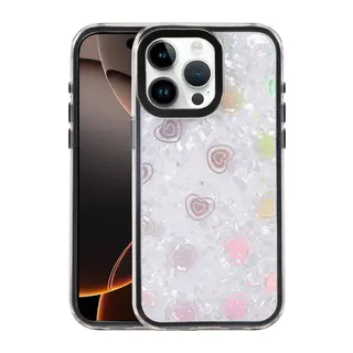 Apple iPhone 16 Pro Lumi Desenli Kapak - Siyah