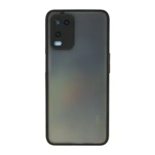 Oppo A54 4G Kılıf Montreal Silikon Kapak - Siyah
