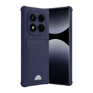 Xiaomi Redmi Note 14 Pro 4G Kelvin Kartvizitli Silikon - Lacivert