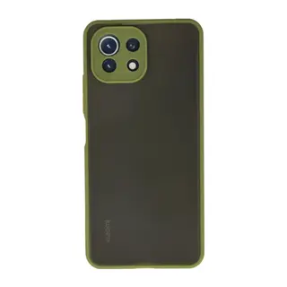Xiaomi Mİ 11 Lite Kılıf Montreal Silikon Kapak - Açık Yeşil