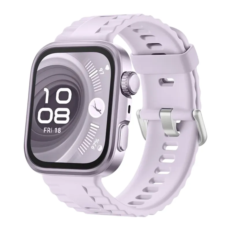 Huawei Fit 4 Nova Silikon Kordon - Lila