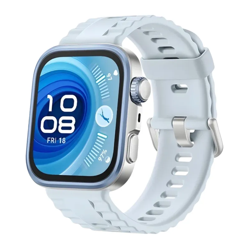 Huawei Fit 4 Nova Silikon Kordon - Açık Mavi
