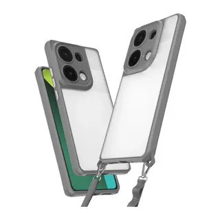 Xiaomi Redmi Note 13 Pro 4G Kılıf Penta Silikon Kılıf - Titan Gri