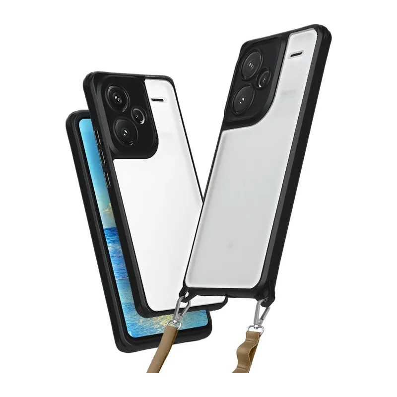 Xiaomi Redmi Note 13 Pro Plus Kılıf Penta Silikon Kılıf - Siyah