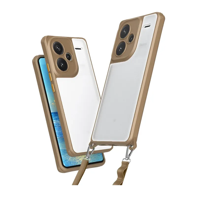 Xiaomi Redmi Note 13 Pro Plus Kılıf Penta Silikon Kılıf - Çöl Titanyum