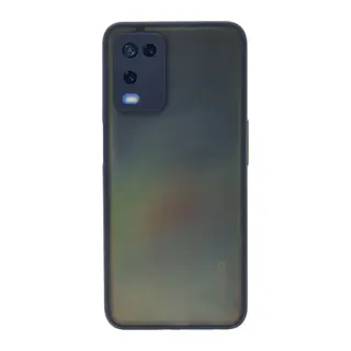 Oppo A54 4G Kılıf Montreal Silikon Kapak - Lacivert