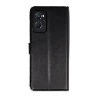 Realme 9i 4G Trend S Plus Kapaklı Kılıf - Siyah
