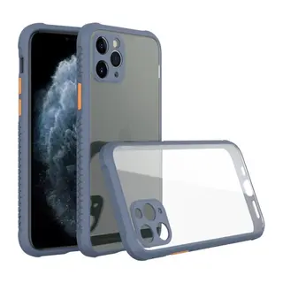 Apple iPhone 11 Pro Kılıf Miami Şeffaf Silikon - Gri