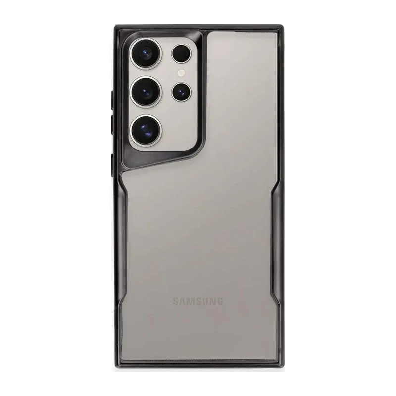 Samsung Galaxy S25 Ultra Kılıf Boyi Silikon Kapak - Siyah