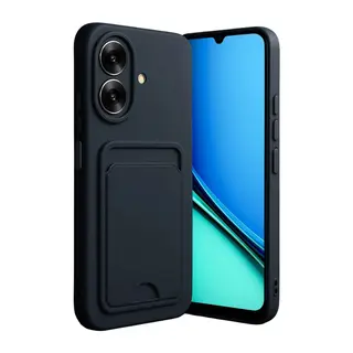 Realme Note 60 Kelvin Kartvizitli Silikon - Siyah
