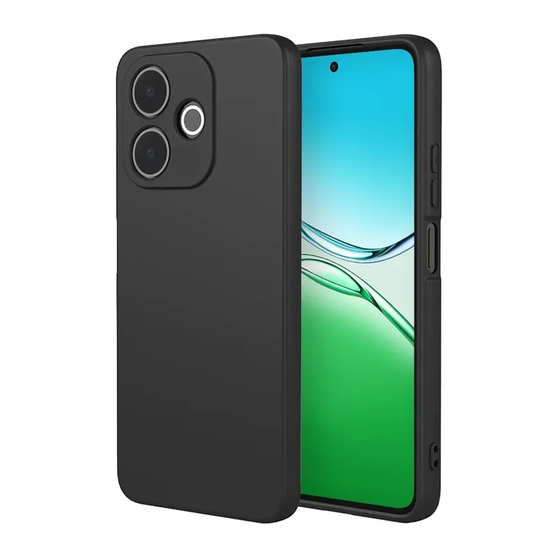 Oppo A5 Pro 4G First Silikon - Siyah