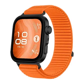 Huawei Fit 4 Braid Kordon - Turuncu