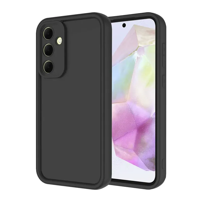Samsung Galaxy A56 Kılıf Viera Silikon - Siyah