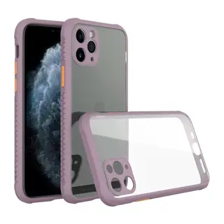 Apple iPhone 11 Pro Kılıf Miami Şeffaf Silikon - Açık Mor