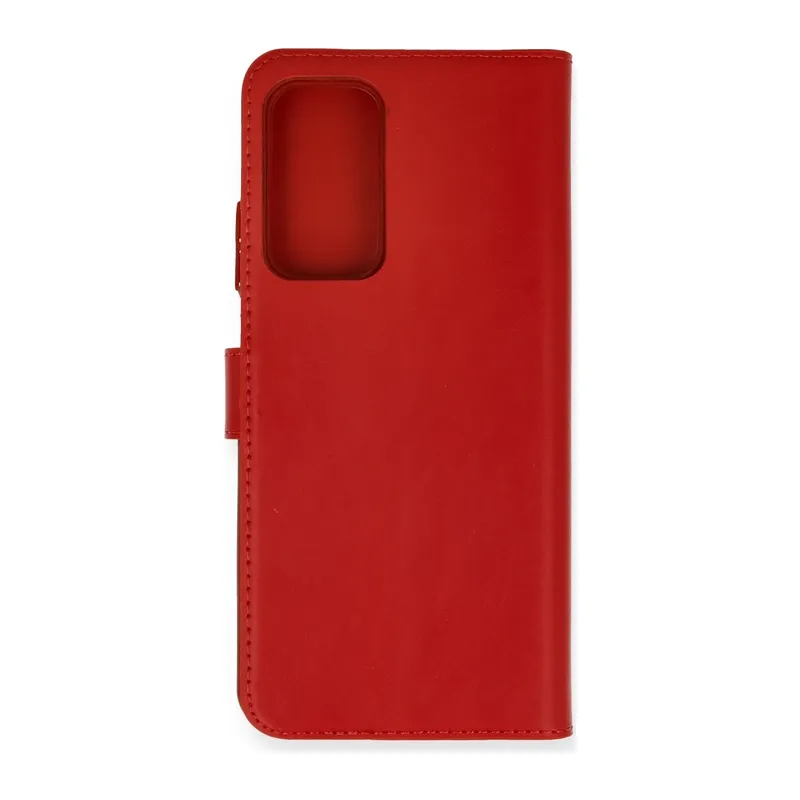 Xiaomi Mi 10T Trend S Plus Kapaklı Kılıf - Kırmızı
