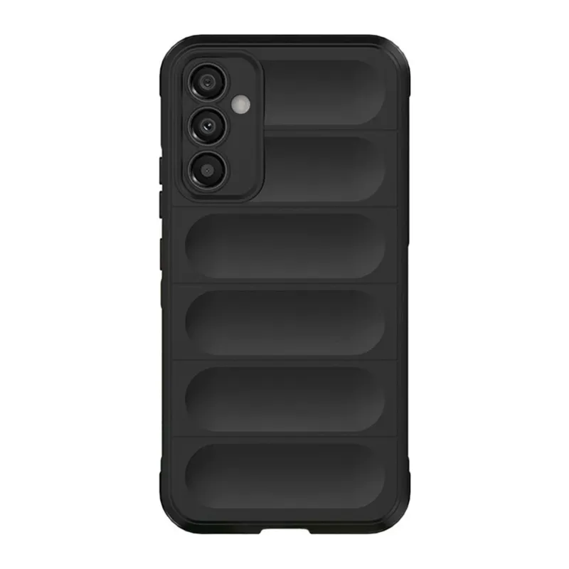 Samsung A56 Kılıf Optimum Silikon - Siyah