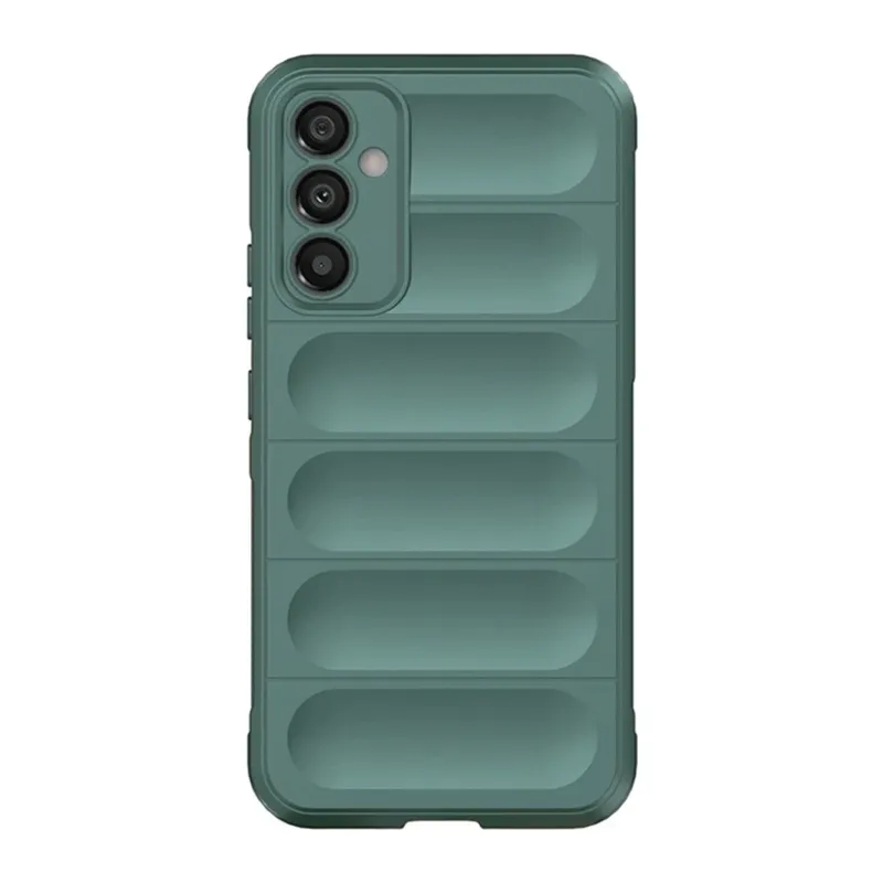Samsung A56 Kılıf Optimum Silikon - Koyu Yeşil