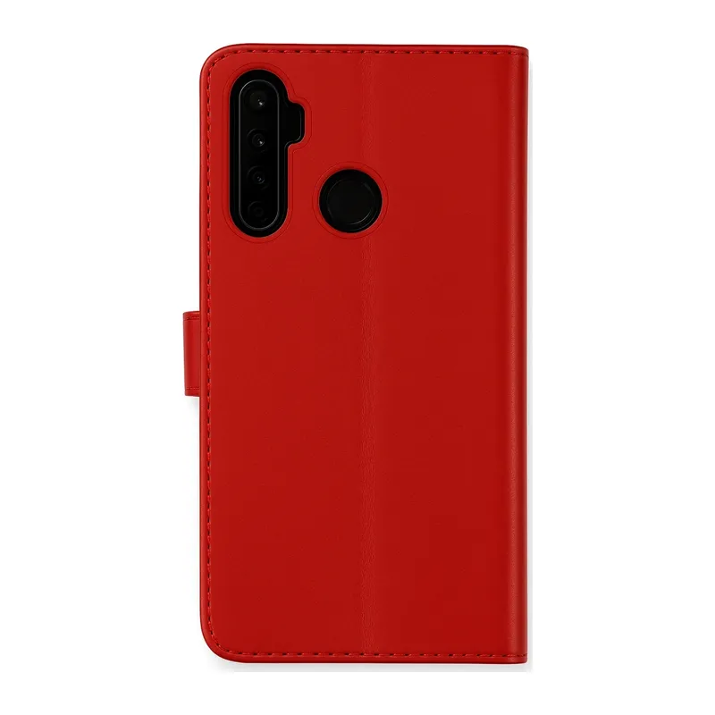 Realme 6i Kılıf Trend S Plus Kapaklı Kılıf - Kırmızı