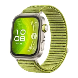Huawei Fit 4 Braid Kordon - Açık Yeşil