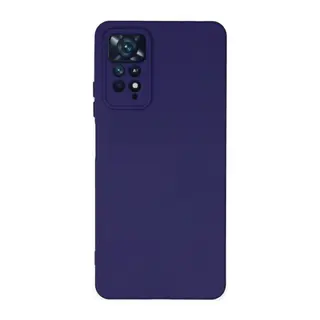 Xiaomi Redmi Note 11 Pro Kılıf Nano içi Kadife Silikon - Mor