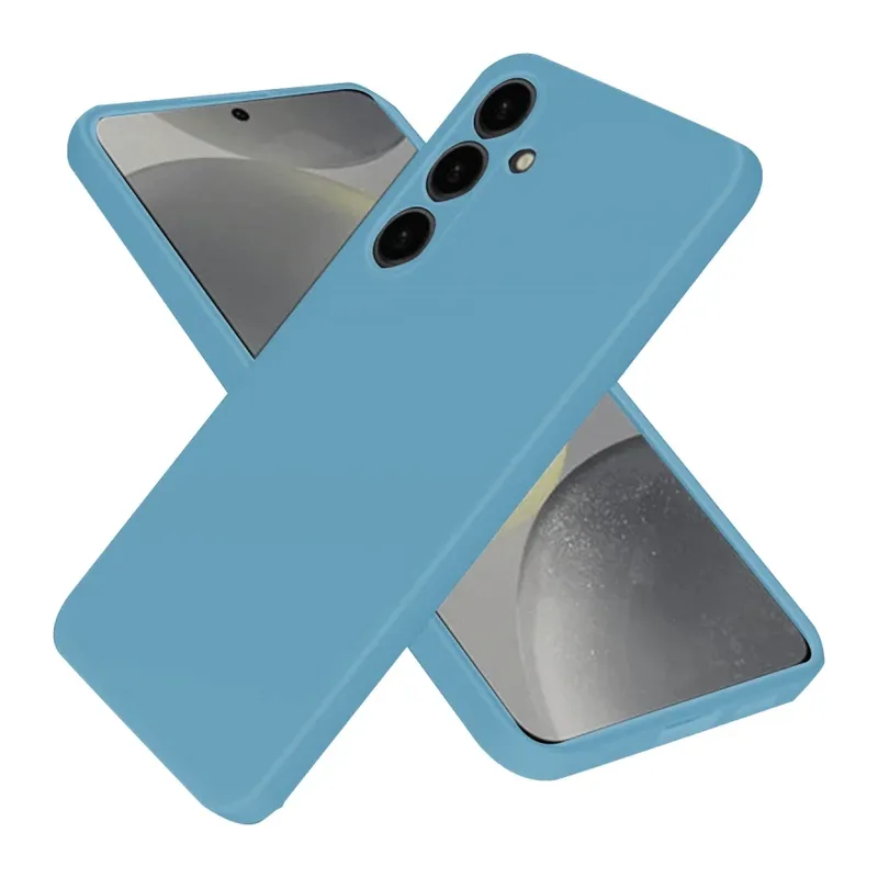 Samsung Galaxy A26 Kılıf First Silikon - Mavi